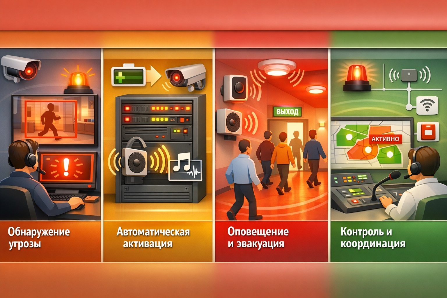 Принцип работы системы Антитеррор при угрозе теракта: сценарии оповещения Принцип работы системы Антитеррор при угрозе теракта: сценарии оповещения