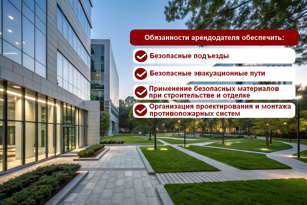 Обязанности арендодателя по пожарной безопасности