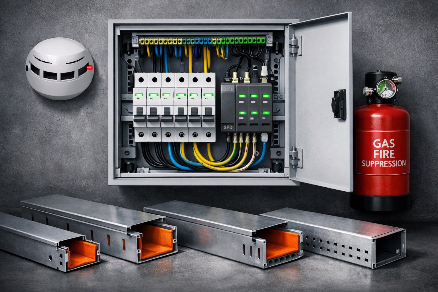 Системы противопожарной защиты электрооборудования Системы противопожарной защиты электрооборудования