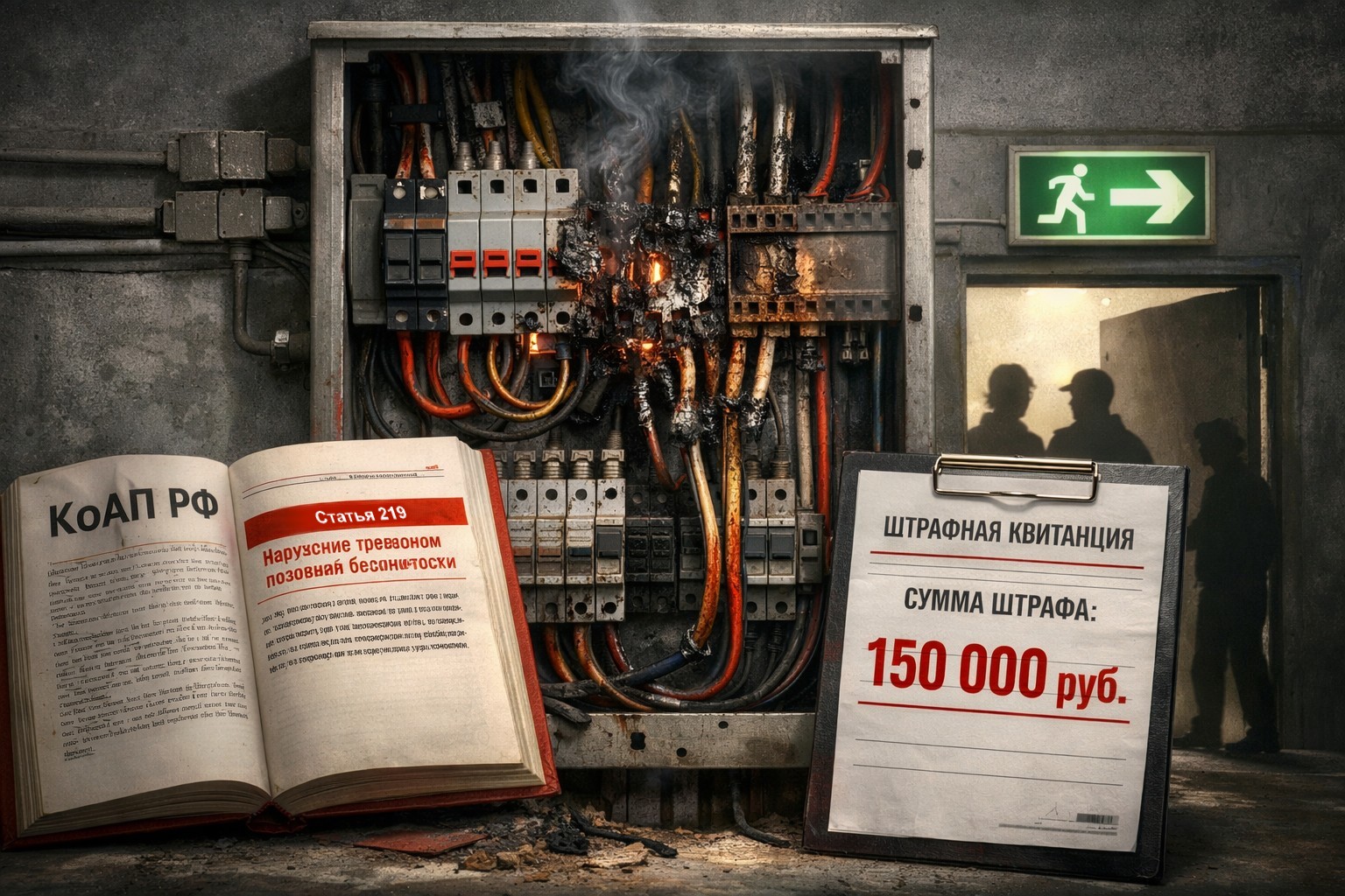 Ответственность за отсутствие противопожарной защиты электрооборудования Ответственность за отсутствие противопожарной защиты электрооборудования