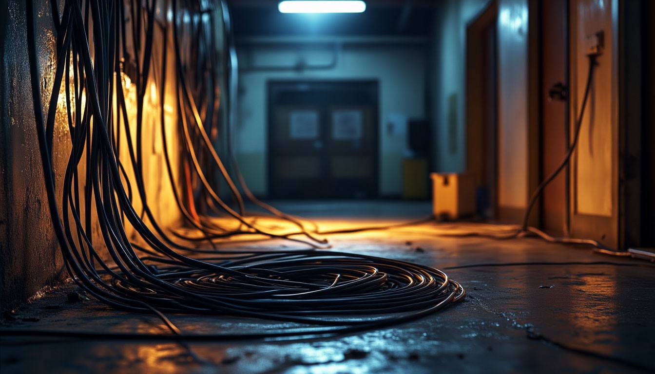 Требования к открытой электропроводке внутри помещения