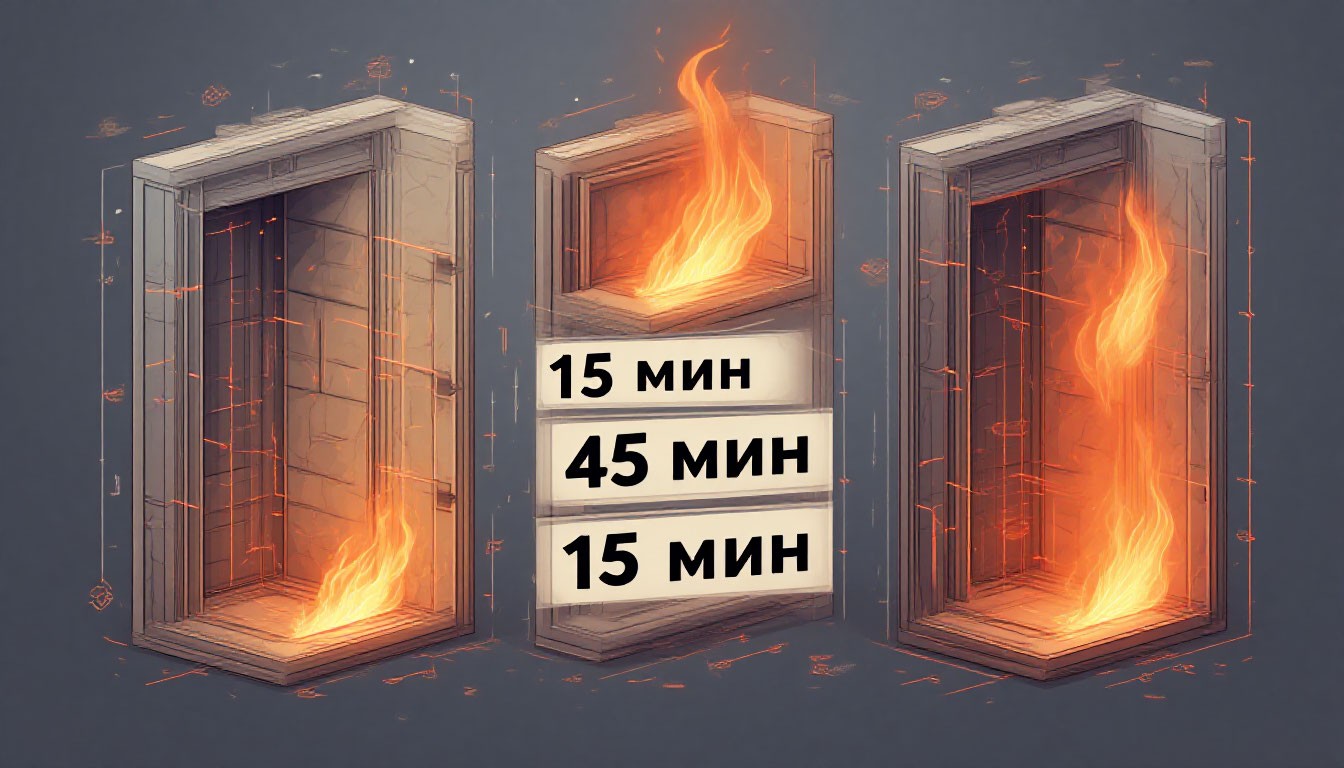 Типы огнестойкости противопожарных перегородок Типы огнестойкости противопожарных перегородок