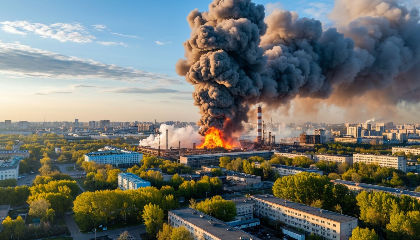 Примеры пожаров на производстве