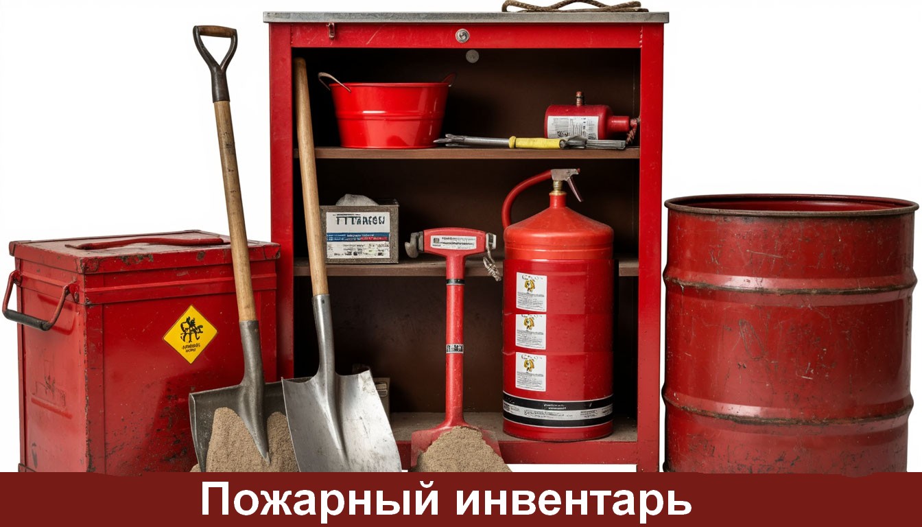 Что относится к пожарному инвентарю