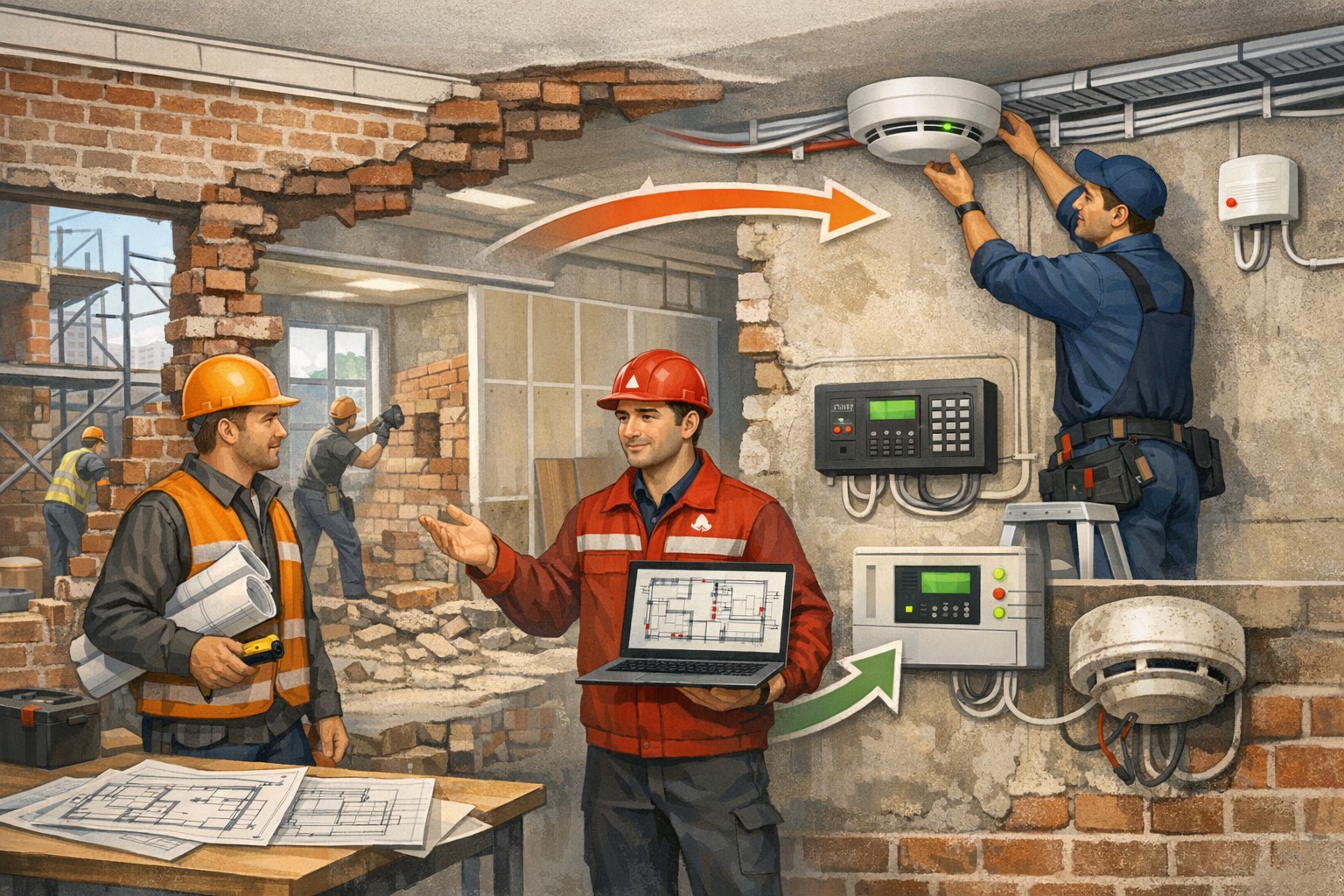 Модернизация при реконструкции здания или перепланировке Модернизация при реконструкции здания или перепланировке