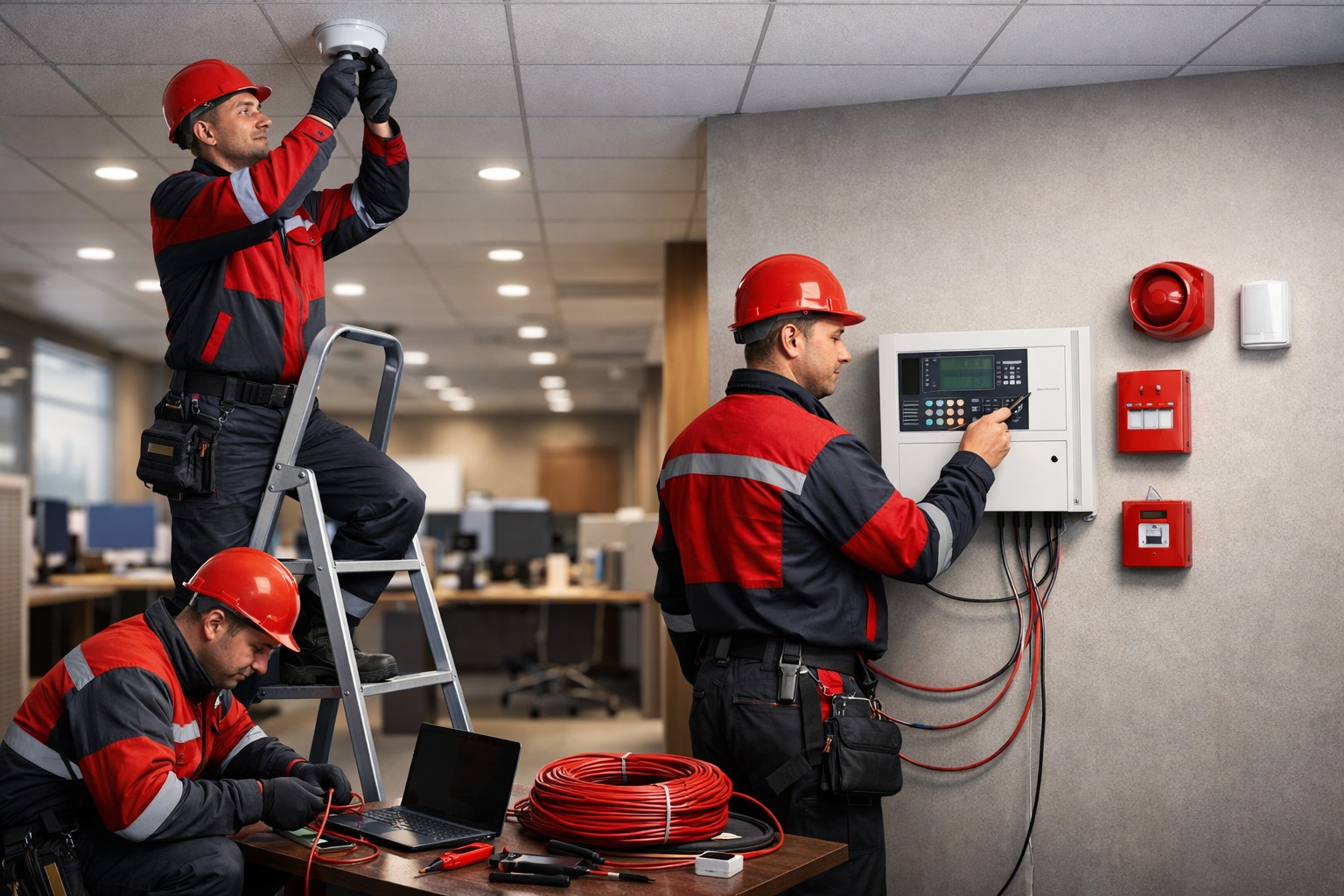 Профессиональный монтаж АПС для бизнеса