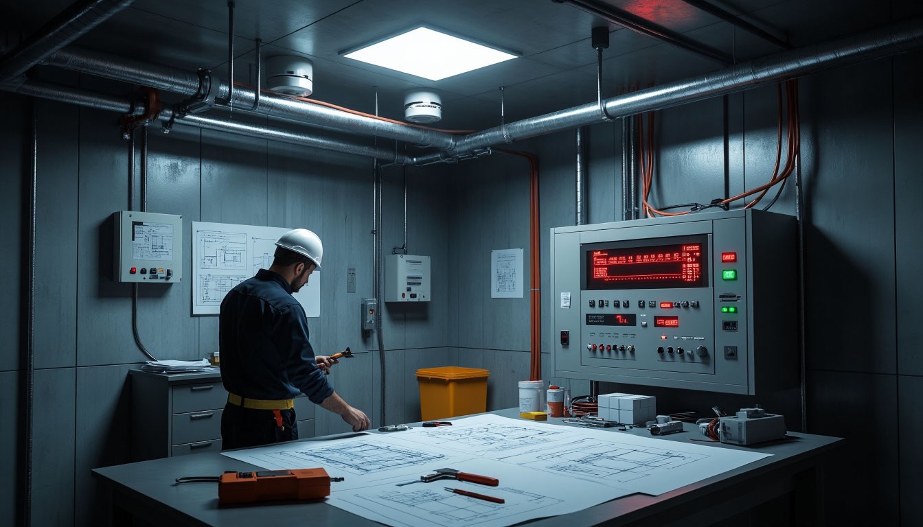 Монтаж пожарной сигнализации и пусконаладка Монтаж пожарной сигнализации и пусконаладка