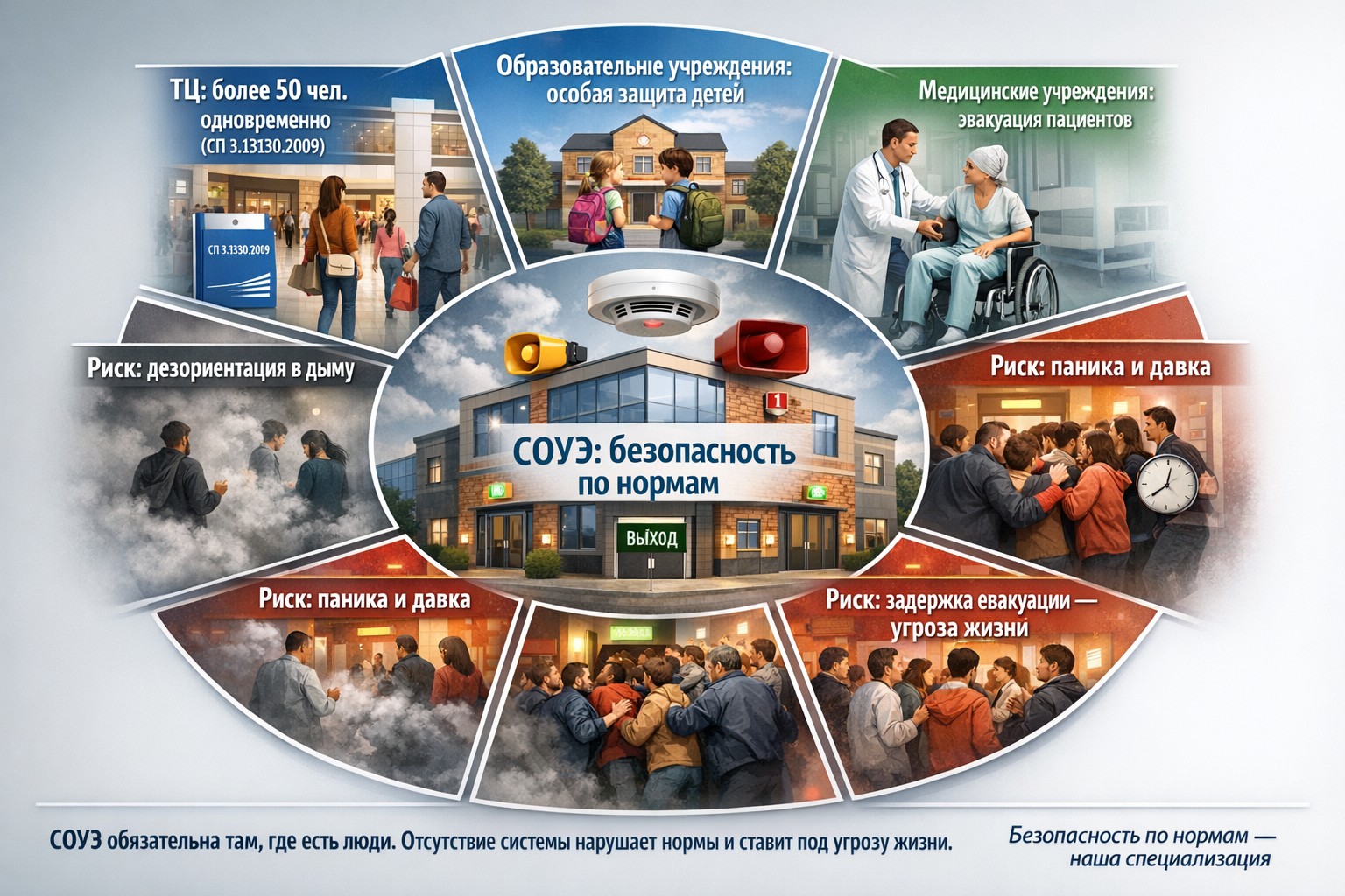 Когда система оповещения обязательна и какие риски при её отсутствии