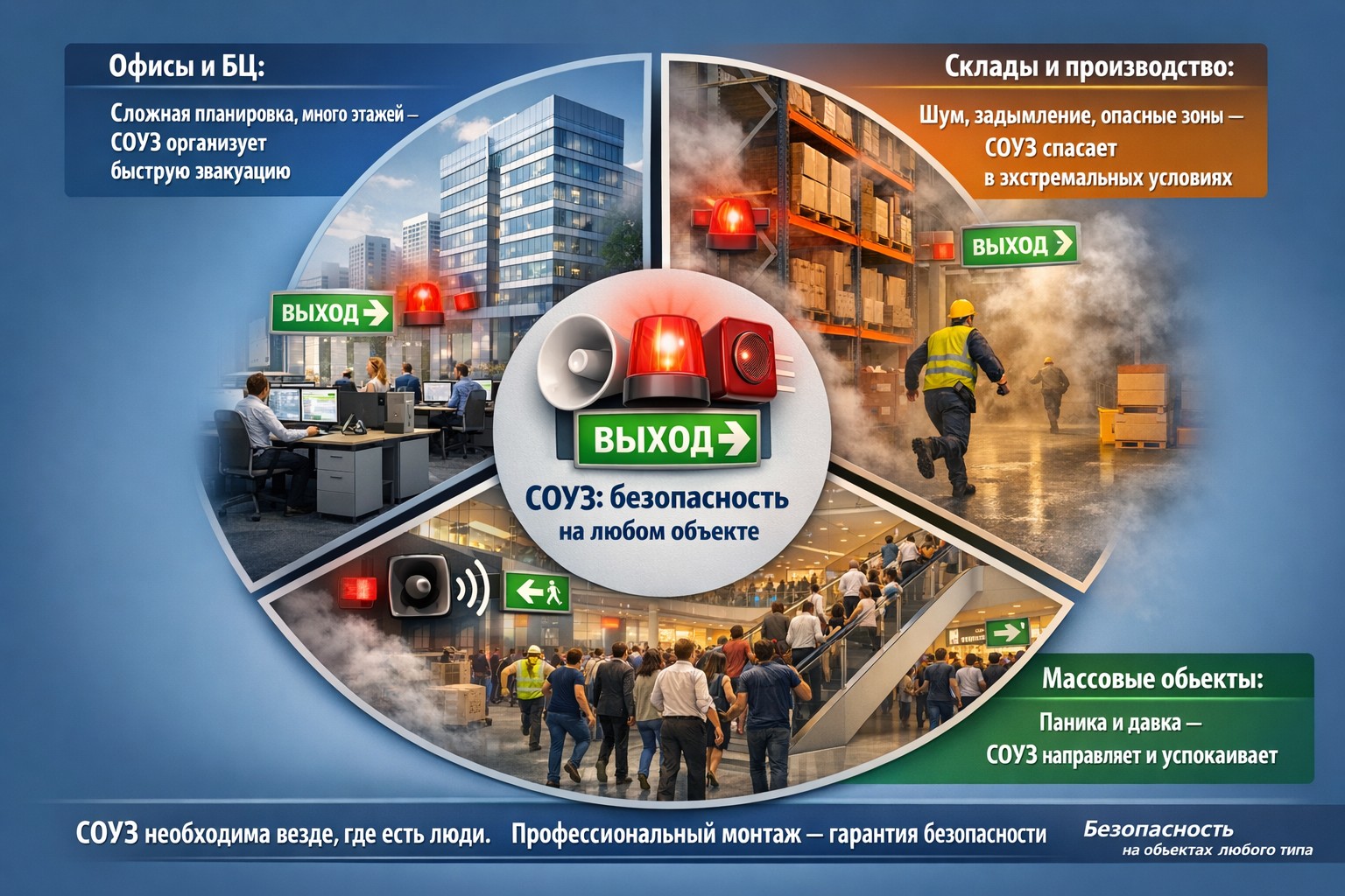 Где система оповещения особенно важна и почему