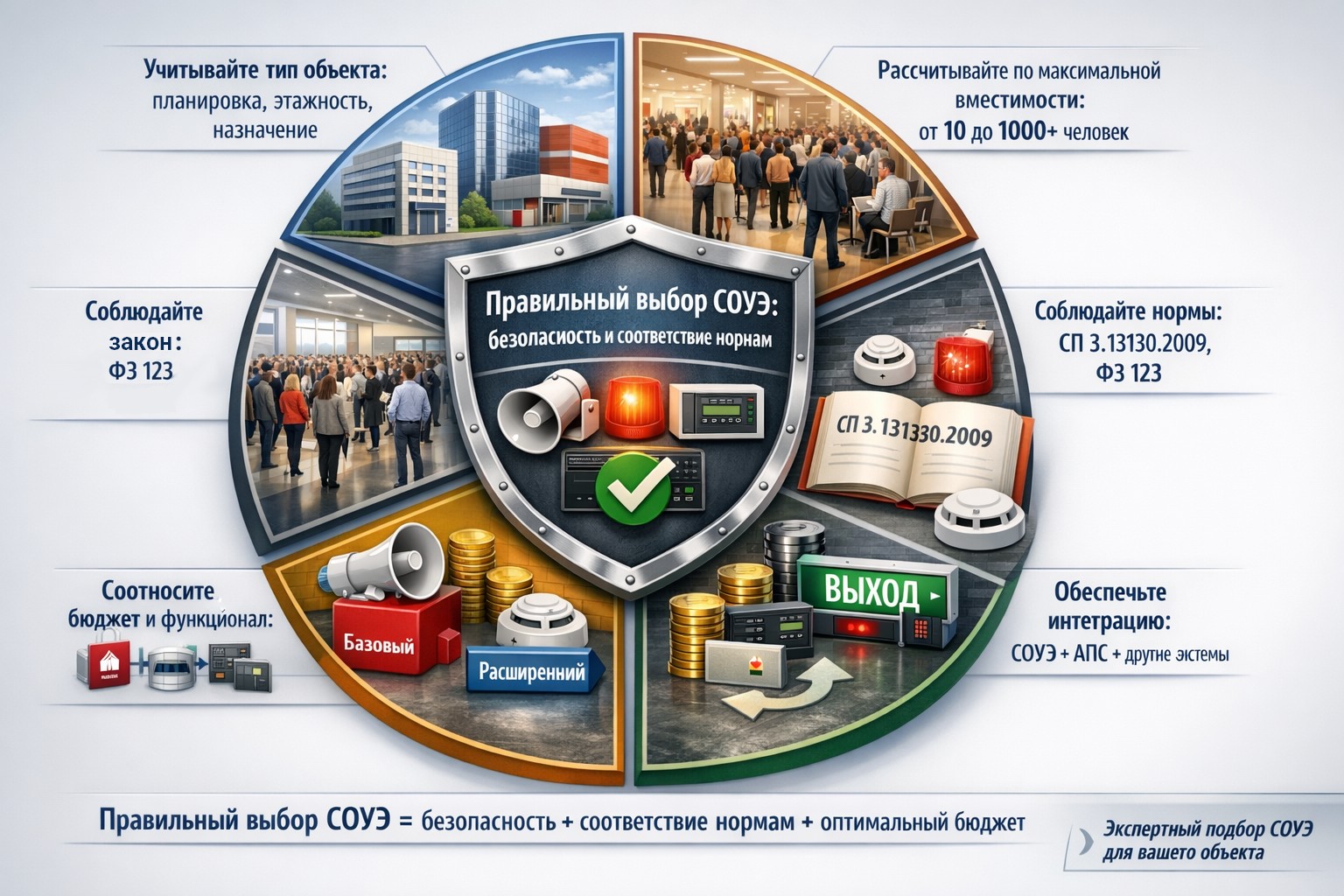 Как выбрать систему оповещения и не ошибиться