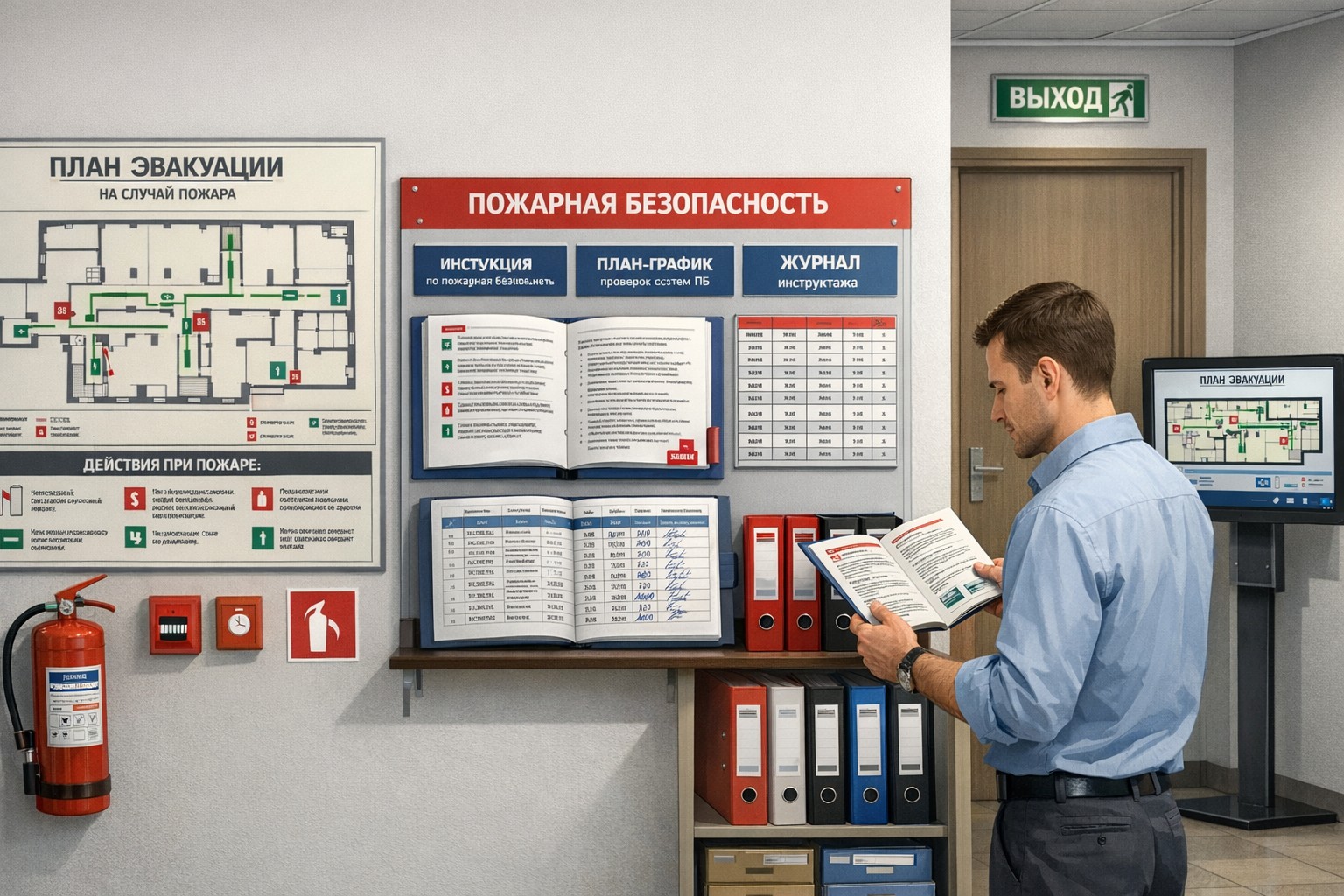 Требования ПБ в офисе