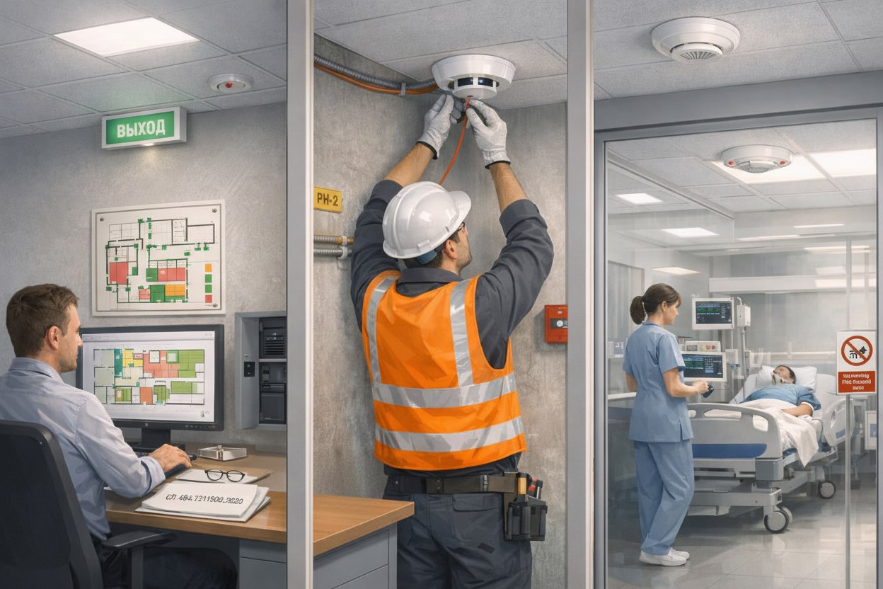 Пожарная безопасность медицинских организаций