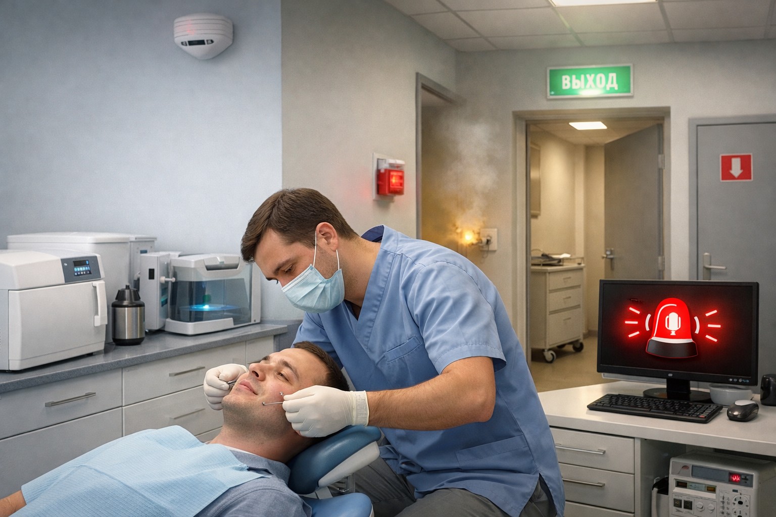 Медицинские учреждения категория пожарной опасности