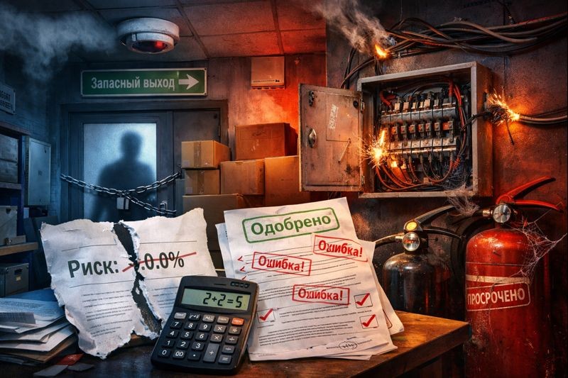 Проблемы оценки пожарной безопасности объектов: реальные риски при ошибках