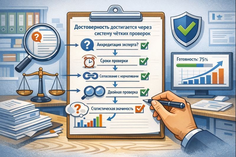 Как повысить достоверность оценки: чек лист для заказчика