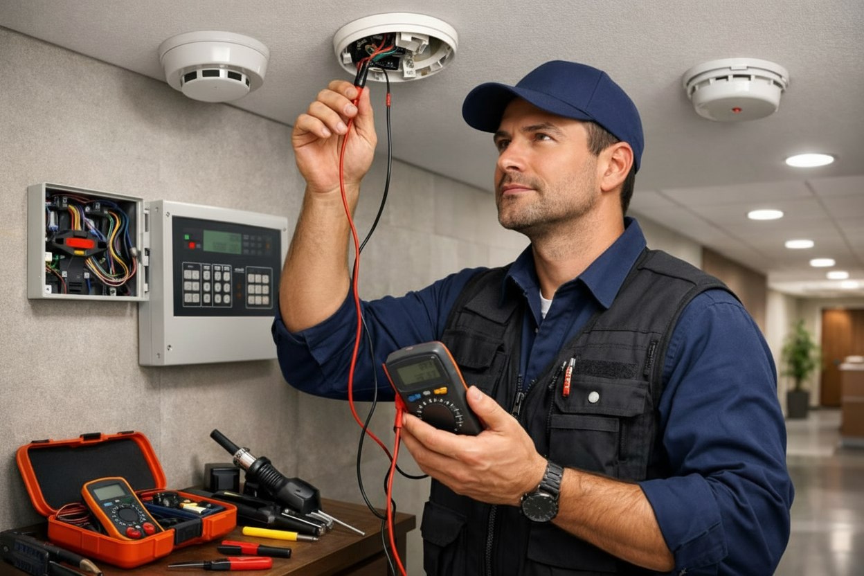 Услуги капитального ремонта пожарной сигнализации